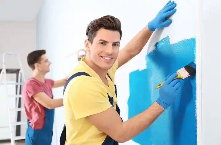 schilderen Warten